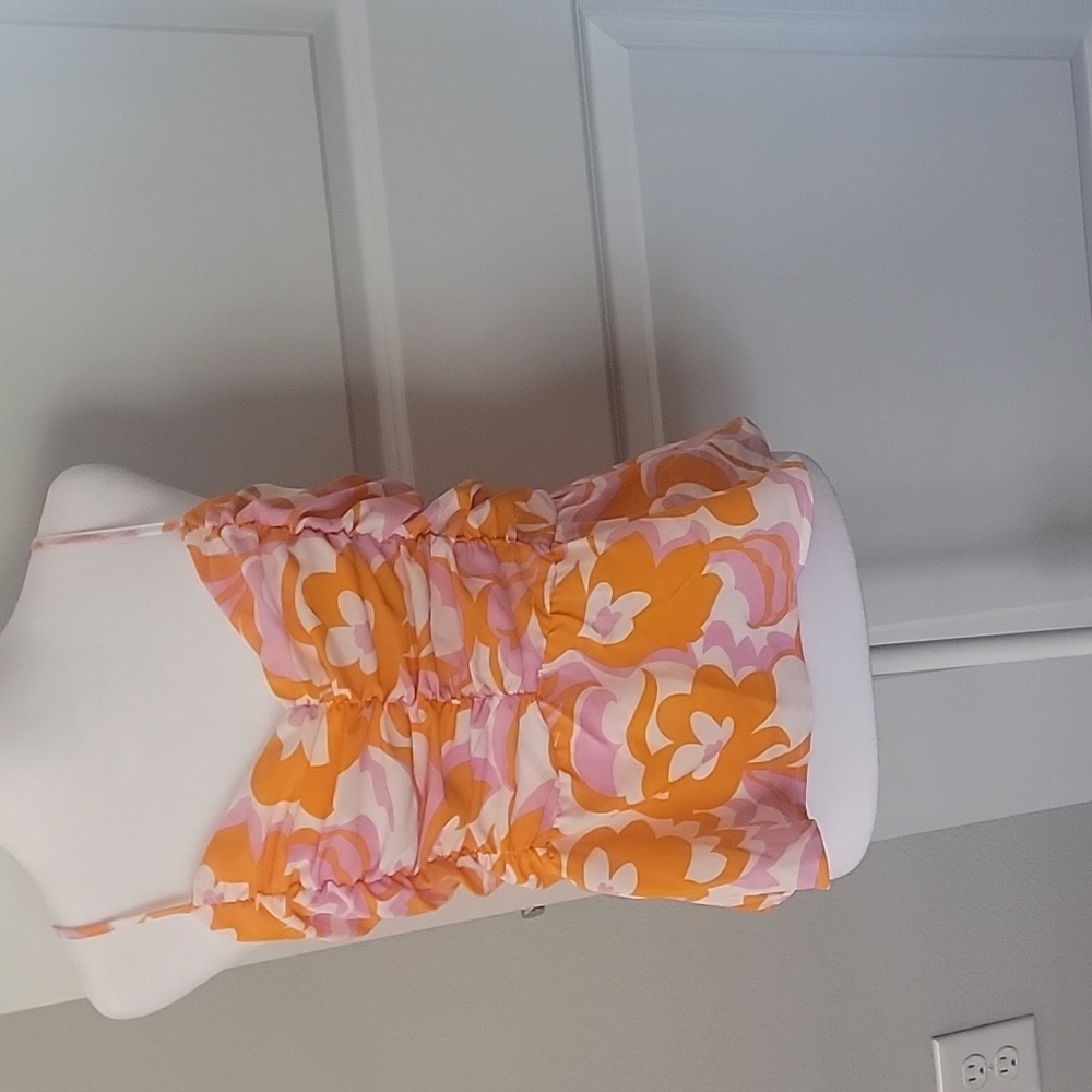 Sweet Lemon NWT Large Ruched Top